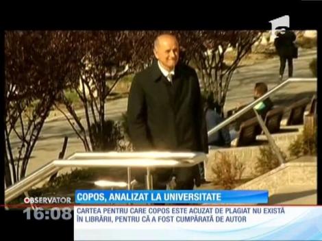 George Copos trebuie să răspundă în fața acuzațiilor de plagiat