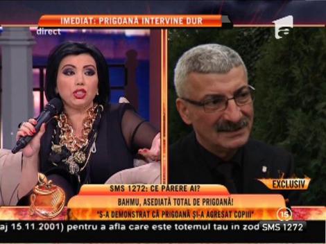 Adriana Bahmuţeanu: "S-a demonstrat că Prigoană şi-a agresat copilul"