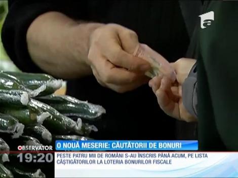 O nouă meserie: căutătorii de bonuri