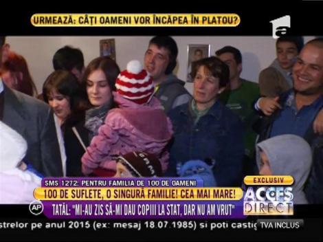 Momente emoționante, demne de Cartea Recordurilor, la ”Acces Direct”! O familie care numără 100 de suflete s-a reunit după ani de zile
