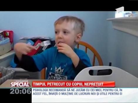 SPECIAL! Timpul petrecut cu copiii, neprețuit