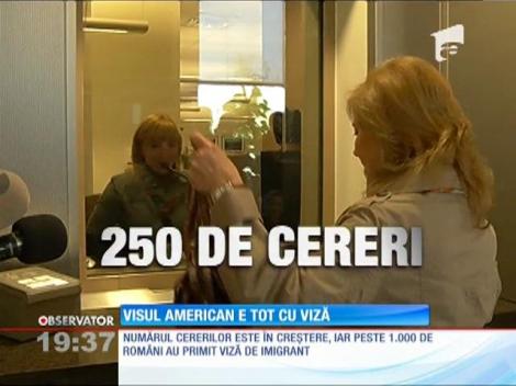 Peste 38 de mii de români au primit viză turistică pentru SUA