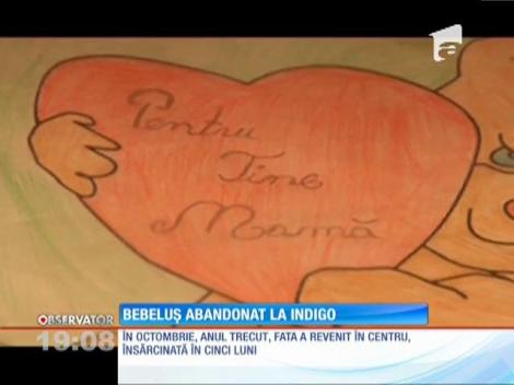 Bebeluș abandonat la indigo