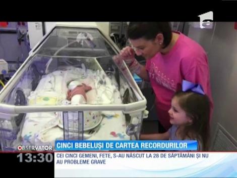 Cinci bebeluşi de cartea recordurilor