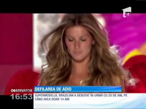 Gisele Bundchen s-a retras din lumea modei