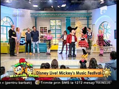 Mickey Mouse, spectacol impresionant în România