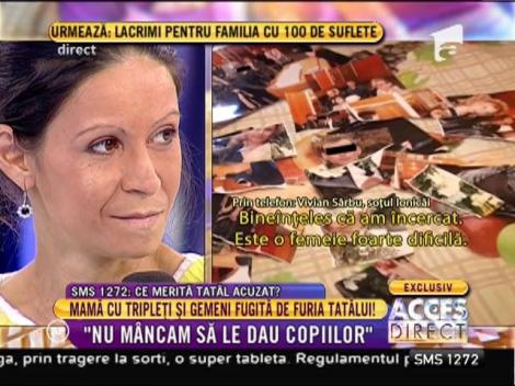 Vivian Sârbu, soțul bătăuș al Ionicăi: "Soarta copiilor mă interesează, dar ea nu va vedea de la mine niciun ban!"