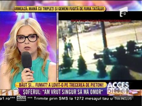 O fată a fost spulberată pe o trecere de pietoni de un tânăr kinetoterapeut din Iaşi