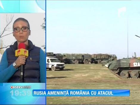Rusia amenință România cu atacul