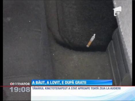 Tânărul kinetoterapeut din Iaşi care a lovit violent o fată pe trecerea de pietoni a fost reținut