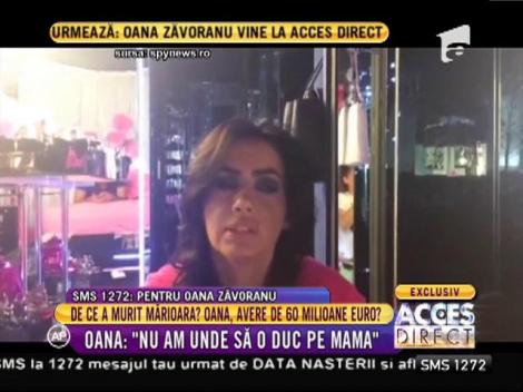 Oana Zăvoranu, declarații șocante după moartea Mărioarei: "S-a făcut dreptate!"