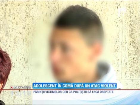 Adolescent în comă după un atac violent
