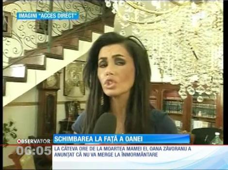 Oana Zăvoranu şi-a iertat mama