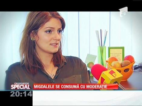 Special! Migdalele se consumă cu moderație