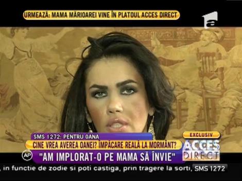 Oana Zăvoranu: "Iartă-mă, mamă! Acum îmi dau seama cum e să fii orfan"