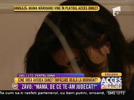 Oana Zăvoranu: "Mamă, de ce te-am judecat?"