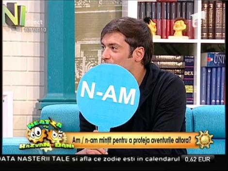 Provocarea "am/n-am". Radu Vâlcan: "Am plâns la film"