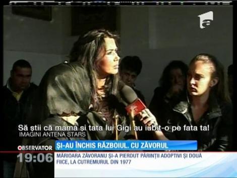 Oana Zăvoranu a făcut pace cu rudele