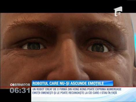 Robotul care nu-și ascunde emoțiile