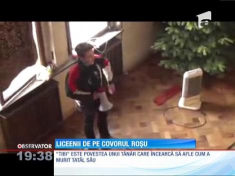 Liceenii de pe covorul roşu