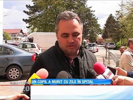 Un copil a murit cu zile în spital
