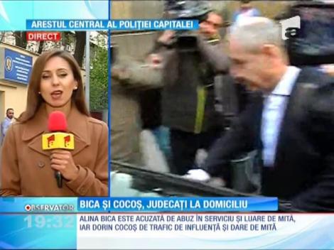 Bica şi Cocoş, judecaţi la domiciliu