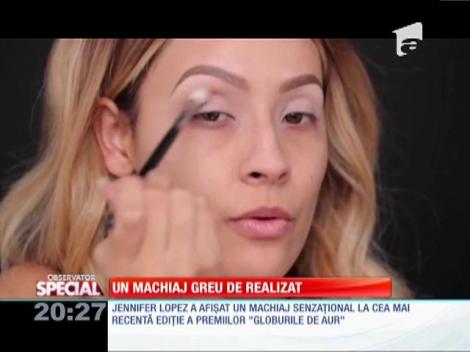 Special! Un machiaj greu de realizat