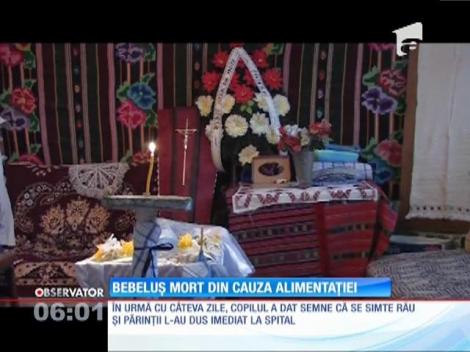 Un bebeluș a murit pentru că nu a fost alimentat corespunzător