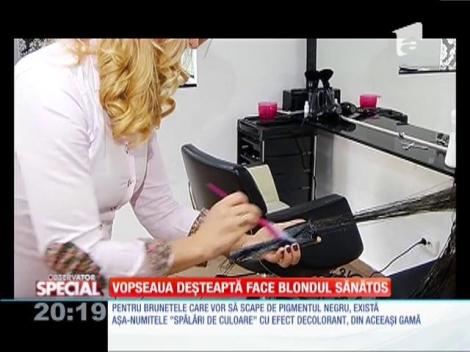 SPECIAL! Vopseaua deşteaptă face blondul sănătos