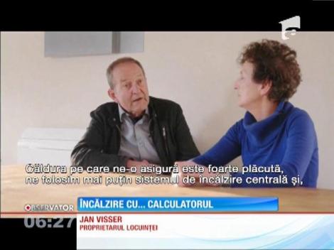 Soluţie ingenioasă în Olanda! Încălzire cu calculatorul