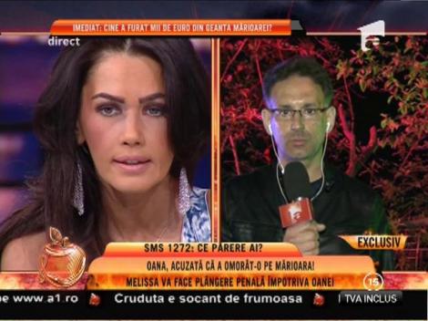 Vrăjitoarea Melissa, plângere penală împotriva Oanei Zăvoranu