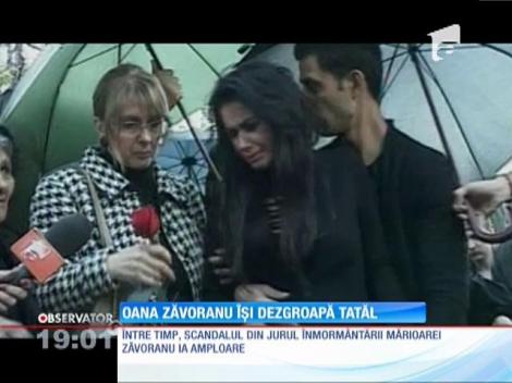 Oana Zăvoranu îşi dezgroapă tatăl!