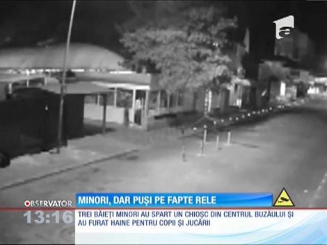 Minori, dar puşi pe fapte rele