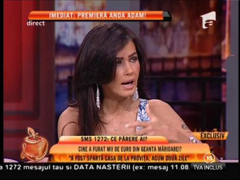 Oana Zăvoranu: ”A fost spartă casa de la Provița”