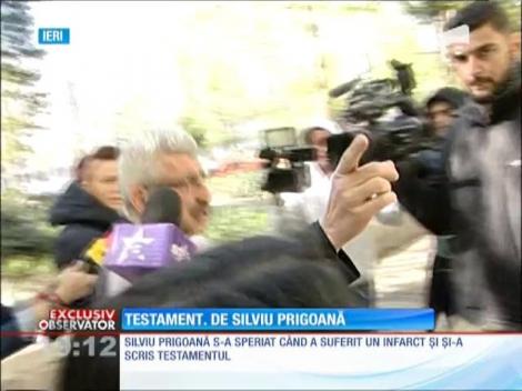Silviu Prigoană şi-a scris testamentul!