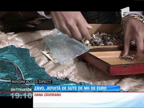Oana Zăvoranu spune că a fost jefuită. Bijuteriile de sute de mii de euro ale mamei ar fi dispărut