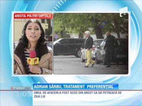 Adrian Sârbu, tratament preferenţial