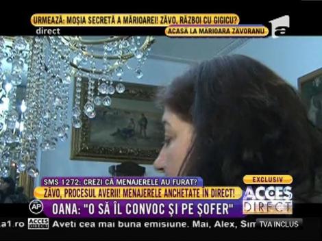 Oana Zăvoranu, faţă în faţă cu menajerele mamei sale! 02