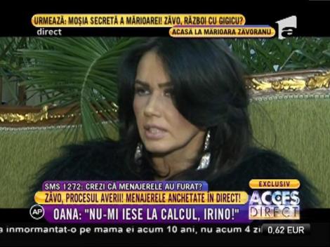 Oana Zăvoranu, faţă în faţă cu menajerele mamei sale! 03