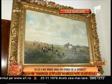Obiectele de artă, dintr-o singură casă, moștenite de Oana Zăvoranu, aproximativ 500.000 de euro!