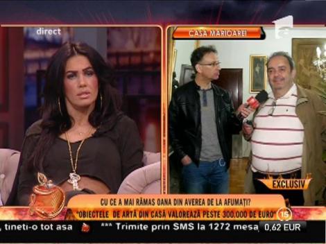 Oana Zăvoranu: ”Voi vinde casa din Afumați și obiectele de artă”