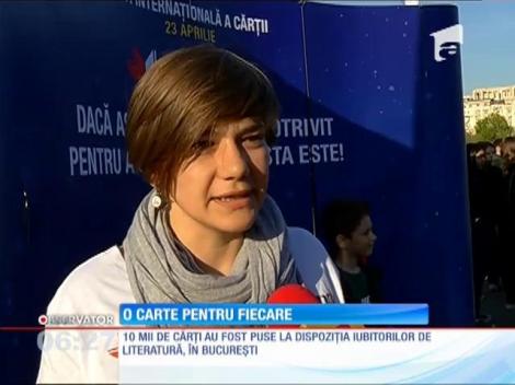 Ziua Internaţionale a Cărţii aniversată într-un mod inedit de sute de iubitori ai literaturii