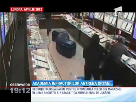 “Academia Infractorilor Români” antrena orfani