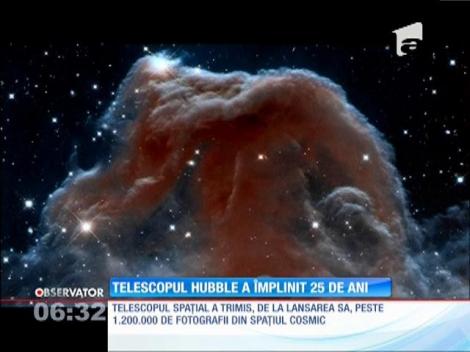 Telescopul spaţial Hubble a împlinit 25 de ani de la lansare