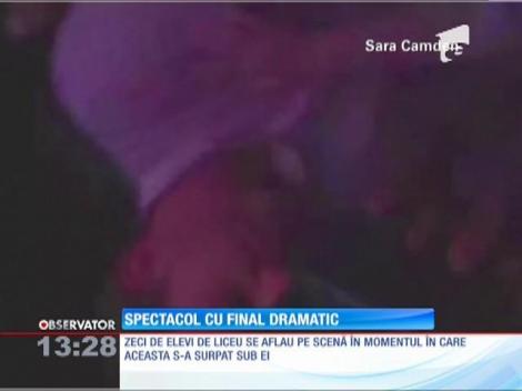 Spectacol cu final dramatic