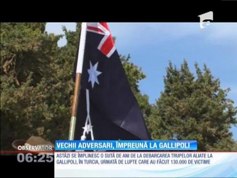 Vechii adversari, împreună la Gallipoli