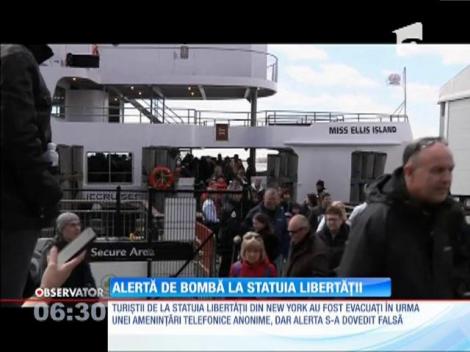 Alertă de bombă la Statuia Libertății