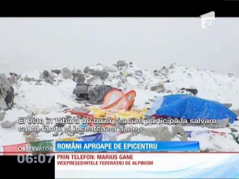 Români aproape de epicentru