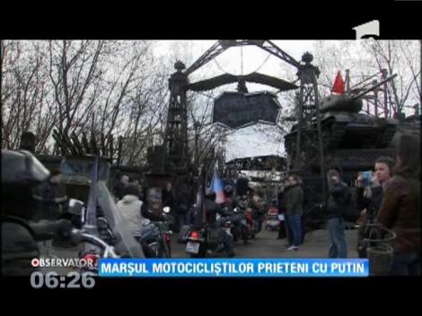 Marșul motocicliștilor prieteni cu Putin