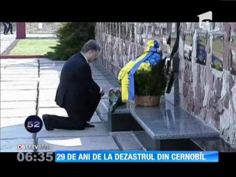 29 de ani de la dezastrul nuclear de la Cernobîl